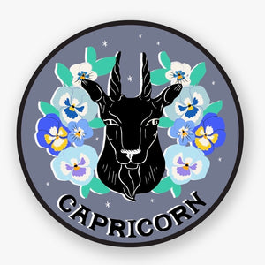 Capricorn Zodiac Sticker