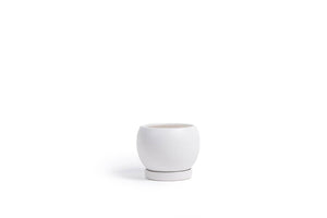 Bollé Planter White 8 Inch